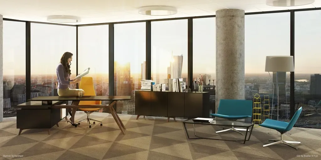 Biuro w prestiżowym biurowcu, Warszawa. 3