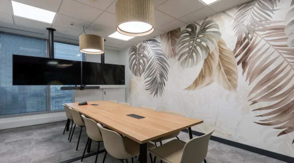 Wykończone biuro z meblami, Warszawa. 2