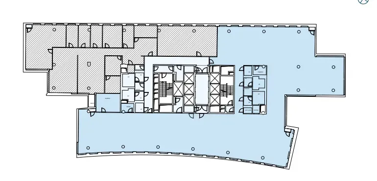 Biuro blisko Dw. Zachodniego z tarasem, Warszawa. 5