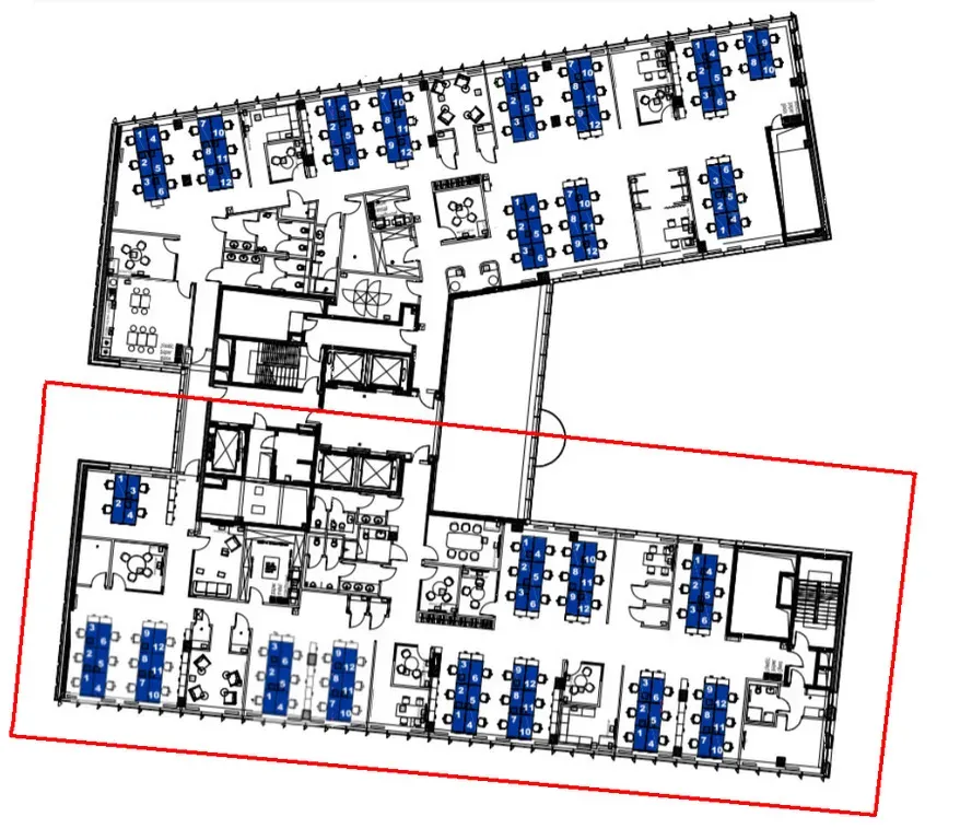 Umeblowane biuro Warszawa, Czyste. 13